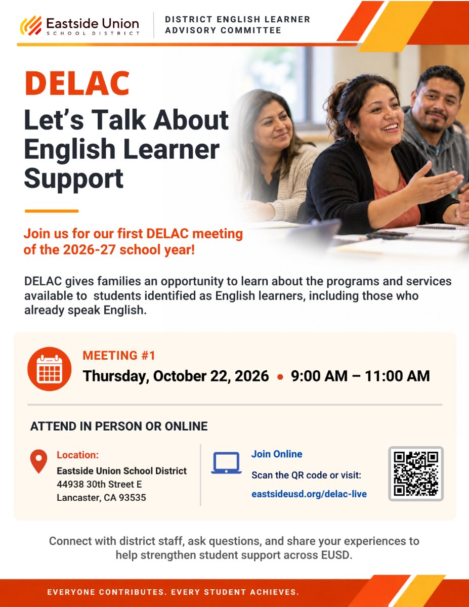DELAC Flyer ENGLISH